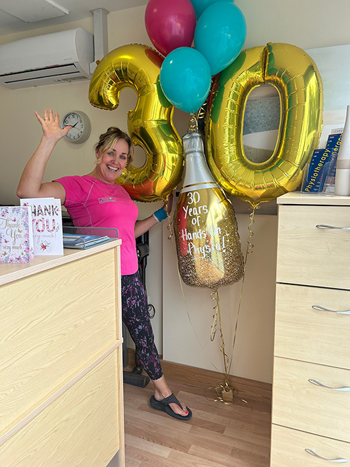 Hands On Physio celebrates 30 years in business